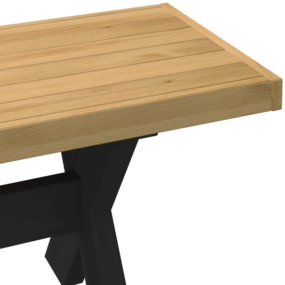 Valgomojo suolas NOAIN 160 x 41 x 45 cm Tvirtas pušies medis