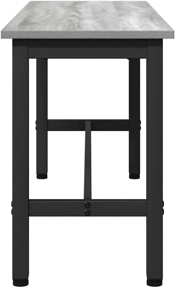 Valgomojo suolas Pilkas Sonoma 100 x 32,5 x 48,5 cm