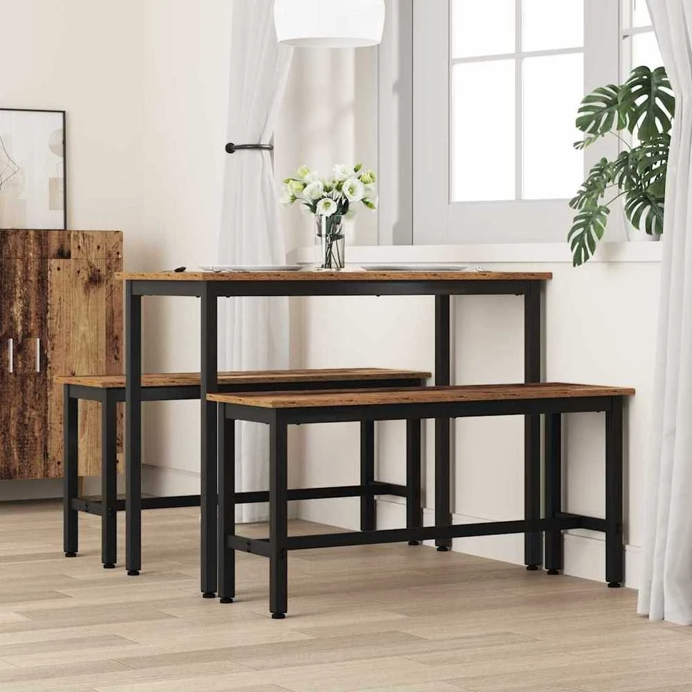 Valgomojo suolas Senas medis 100 x 32,5 x 48,5 cm