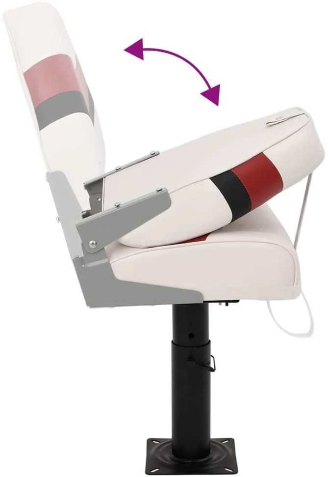 Valties sėdynės su kojelėmis, 2vnt., pasukama 360°, pritaikoma