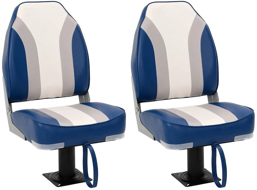 Valties sėdynės su kojomis su 360° pasukimo mechanizmais, 2vnt.