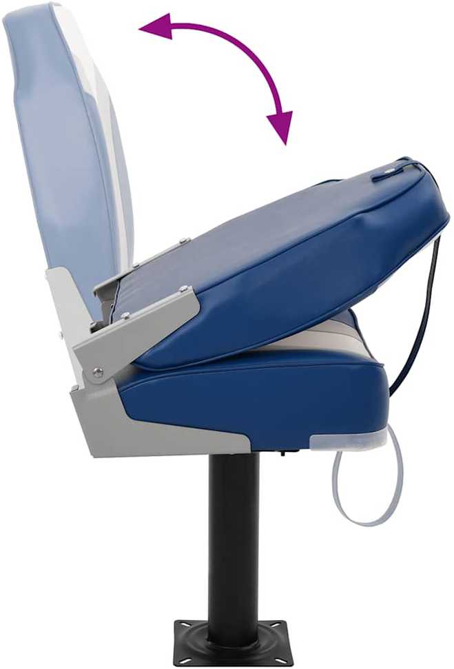 Valties sėdynės su kojomis su 360° pasukimo mechanizmais, 2vnt.
