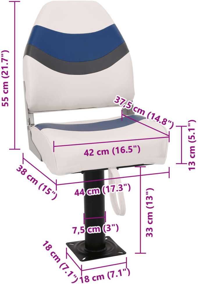 Valties sėdynės su kojomis su 360° pasukimo mechanizmais, 2vnt.