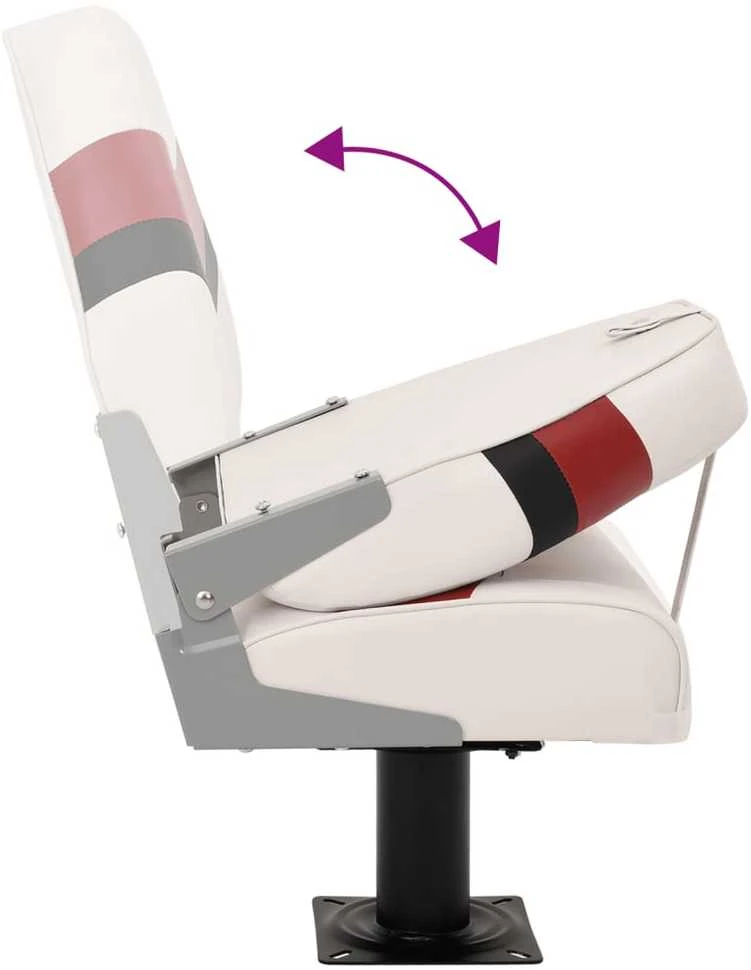 Valties sėdynės su kojomis su 360° pasukimo mechanizmais, 2vnt.