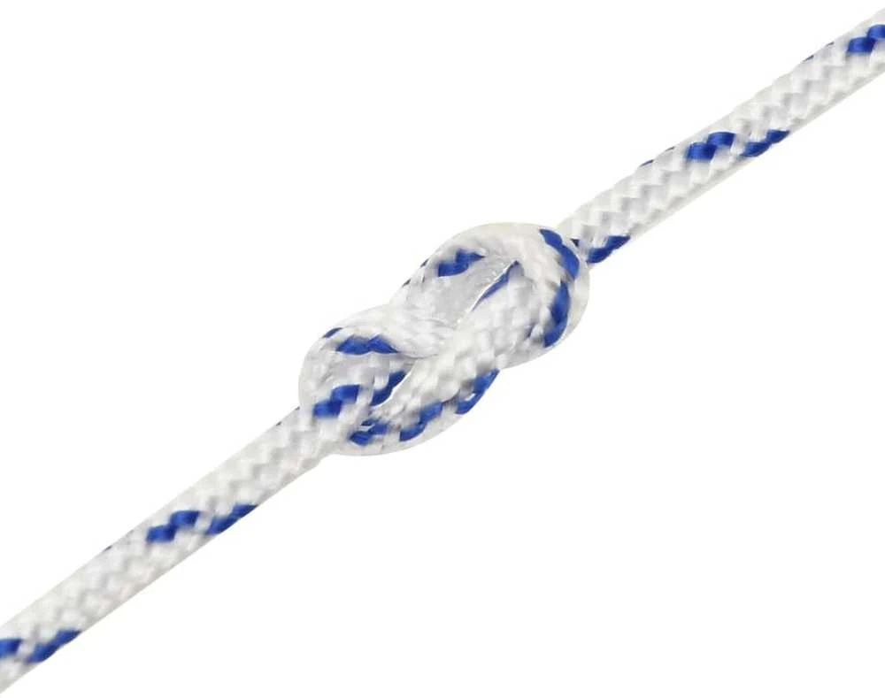 Valties virvė, baltos spalvos, 2mm, 50m, polipropilenas