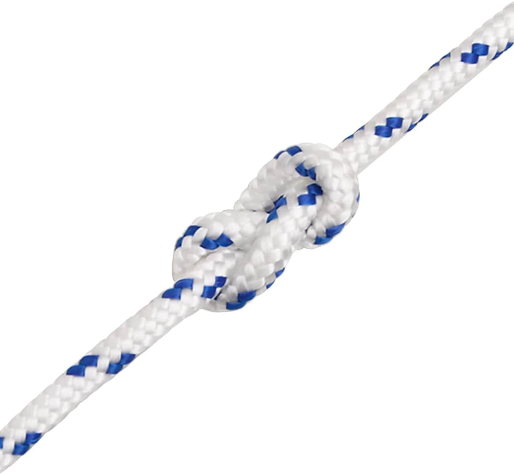 Valties virvė, baltos spalvos, 3mm, 50m, polipropilenas