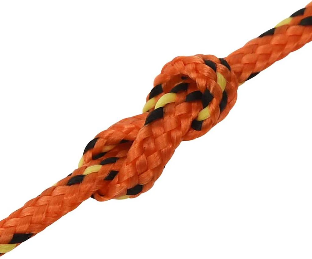 Valties virvė, oranžinės spalvos, 2mm, 50m, polipropilenas