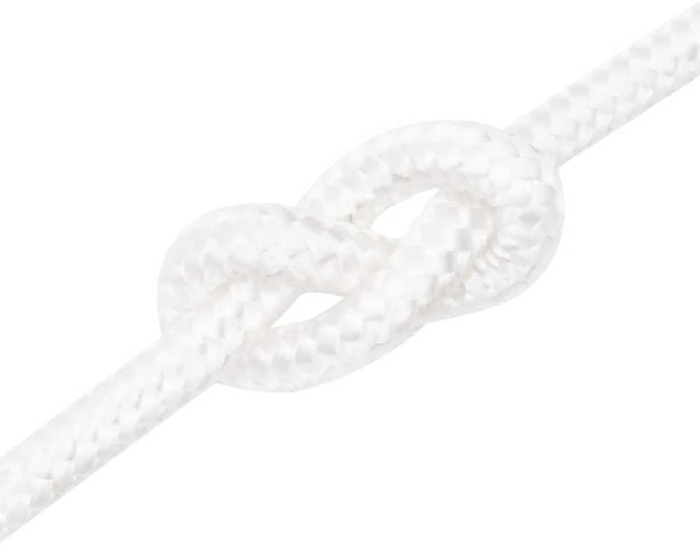 Valties virvė, visiškai balta, 12mm, 250m, polipropilenas