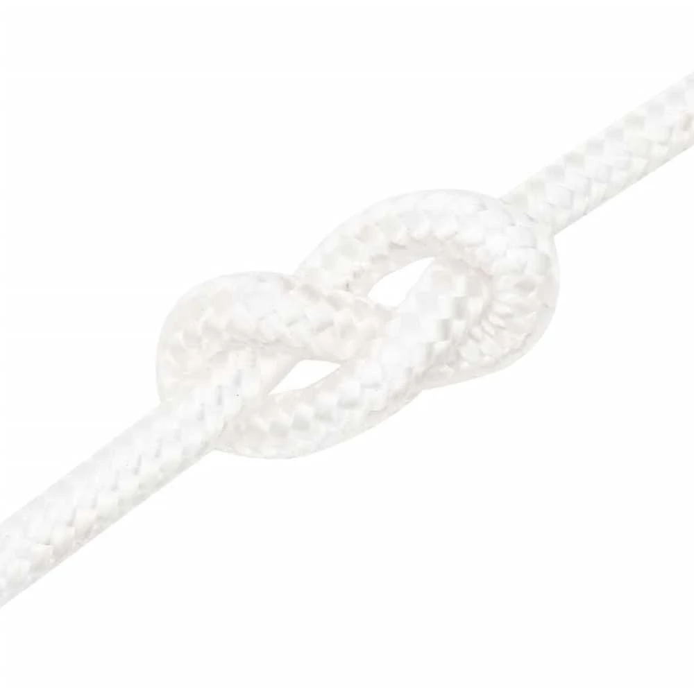 Valties virvė, visiškai balta, 12mm, 25m, polipropilenas