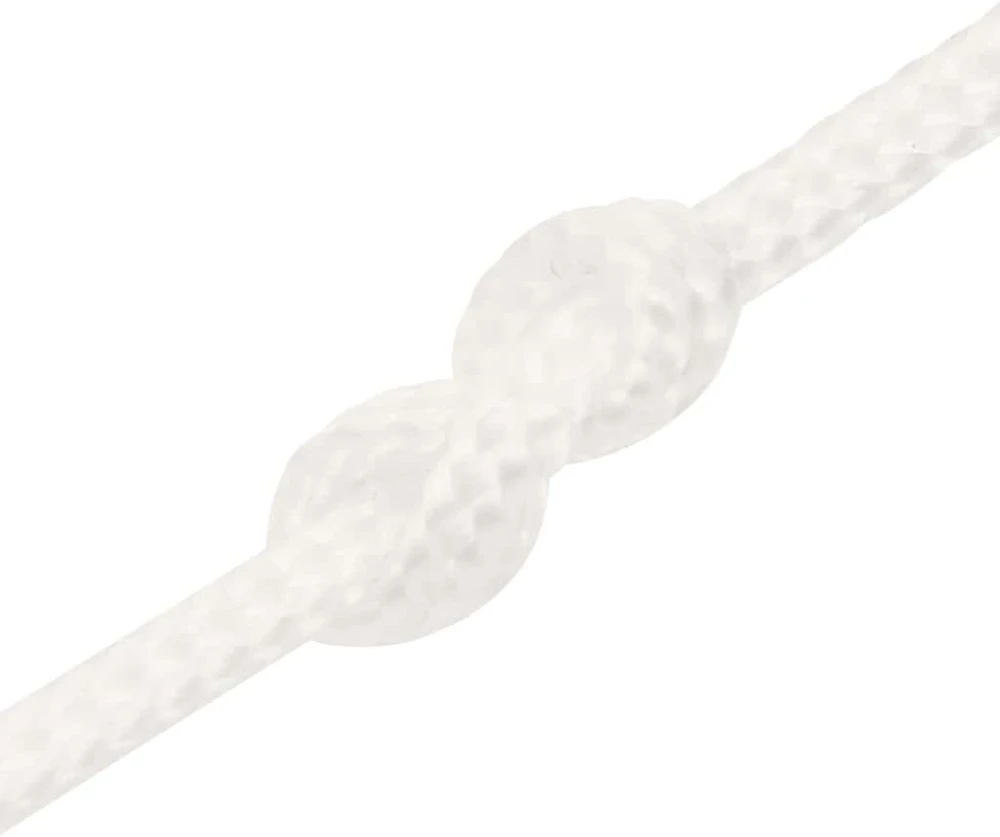 Valties virvė, visiškai balta, 2mm, 25m, polipropilenas