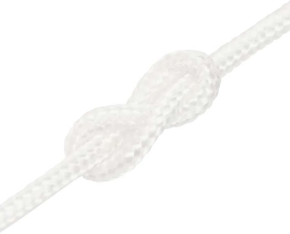 Valties virvė, visiškai balta, 3mm, 100m, polipropilenas