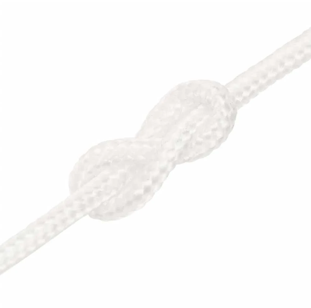 Valties virvė, visiškai balta, 5mm, 100m, polipropilenas