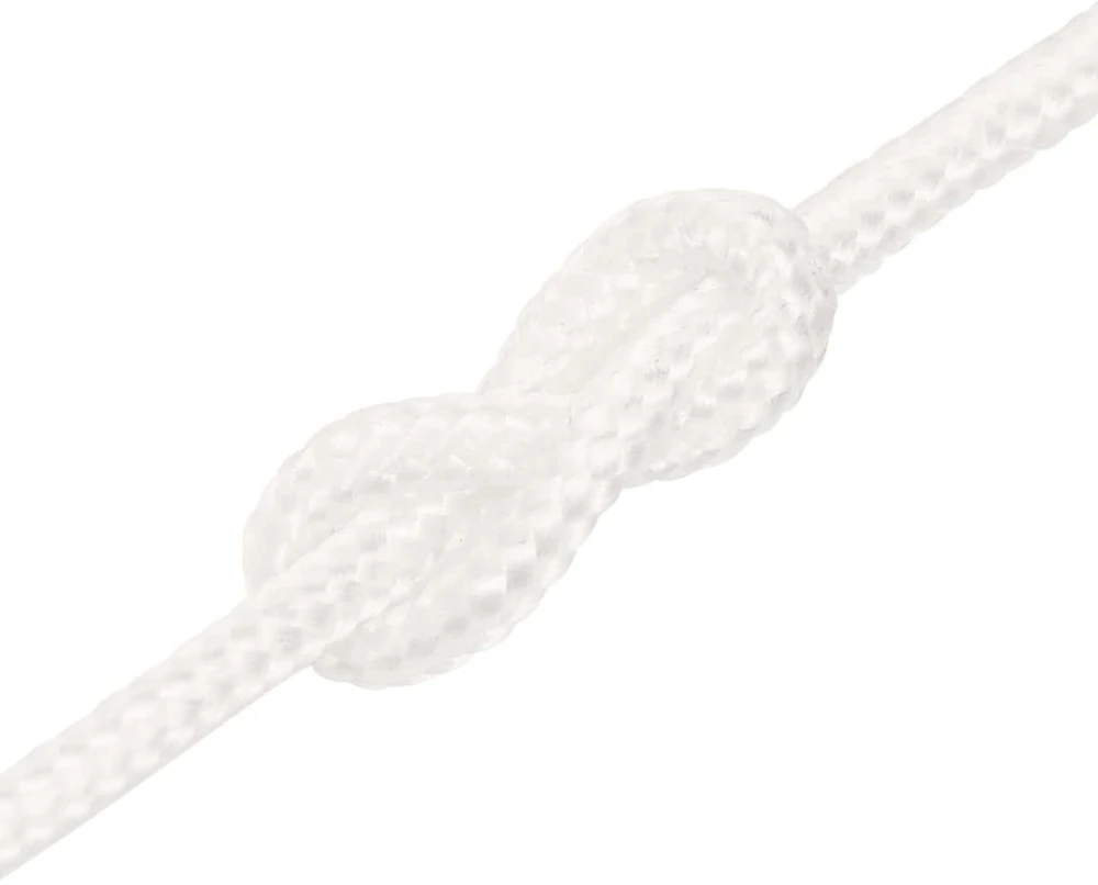 Valties virvė, visiškai balta, 5mm, 500m, polipropilenas