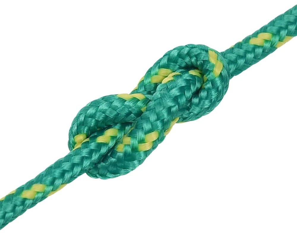 Valties virvė, žalios spalvos, 3mm, 25m, polipropilenas