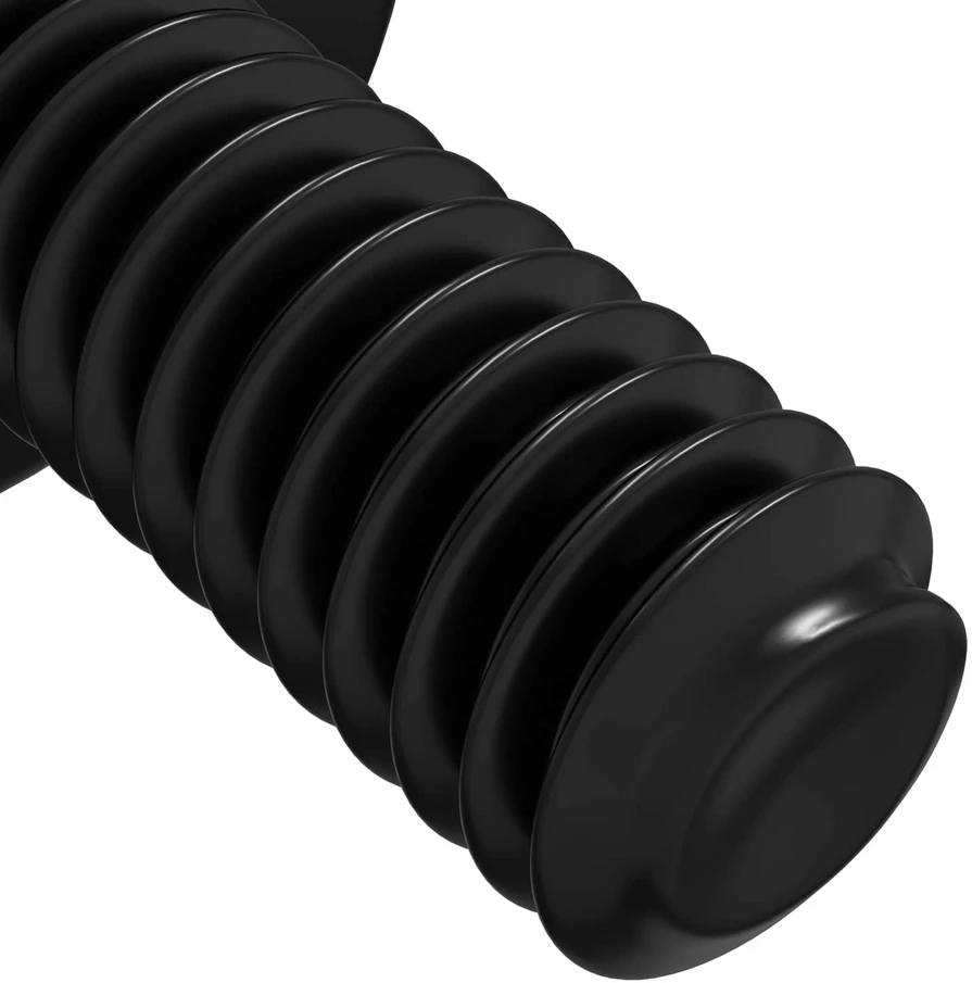 Vamzdiniai varžtai 2 vnt. Juoda M4 x 10 mm Plienas