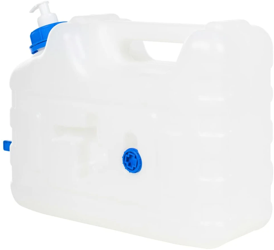 Vandens talpa su čiaupu ir muilo dozatoriumi, 10l, plastikas