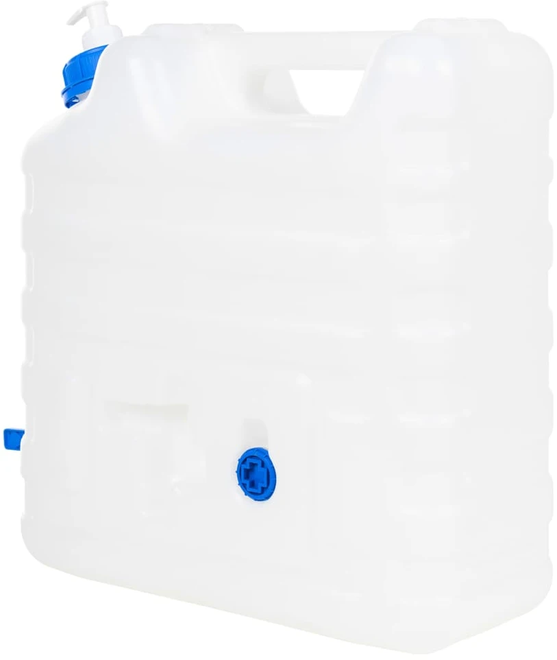 Vandens talpa su čiaupu ir muilo dozatoriumi, 15l, plastikas