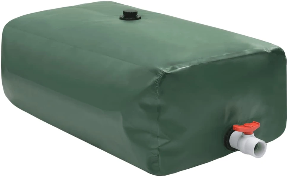 Vandens talpa su čiaupu, sulankstoma, 1500l, PVC