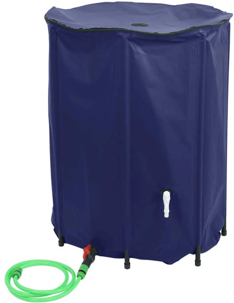 Vandens talpa su čiaupu, sulankstoma, 500l, PVC
