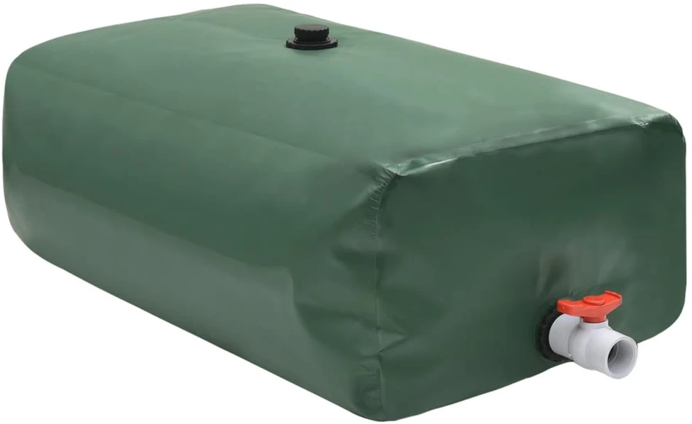 Vandens talpa su čiaupu, sulankstoma, 500l, PVC