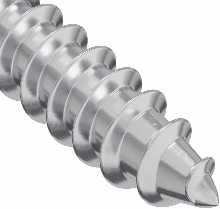 Varžtas 12 vnt. Sidabro M4 x 16 mm Plienas
