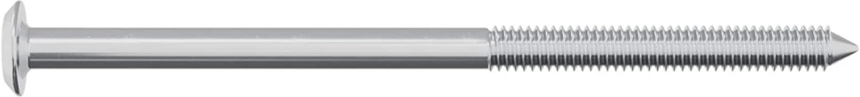 Varžtas 12 vnt. Sidabro M6 x 100 mm Plienas