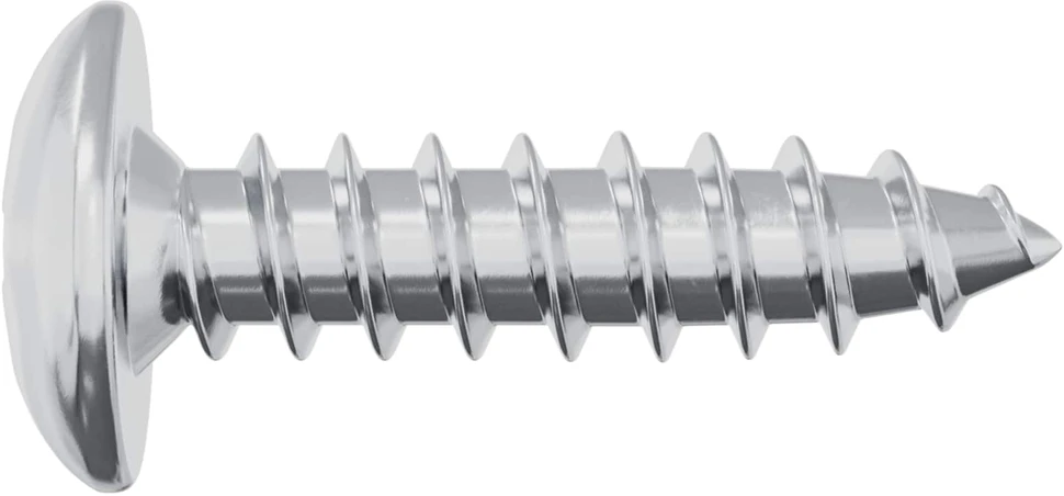 Varžtas 13636 vnt. Sidabro M4 x 16 mm Plienas
