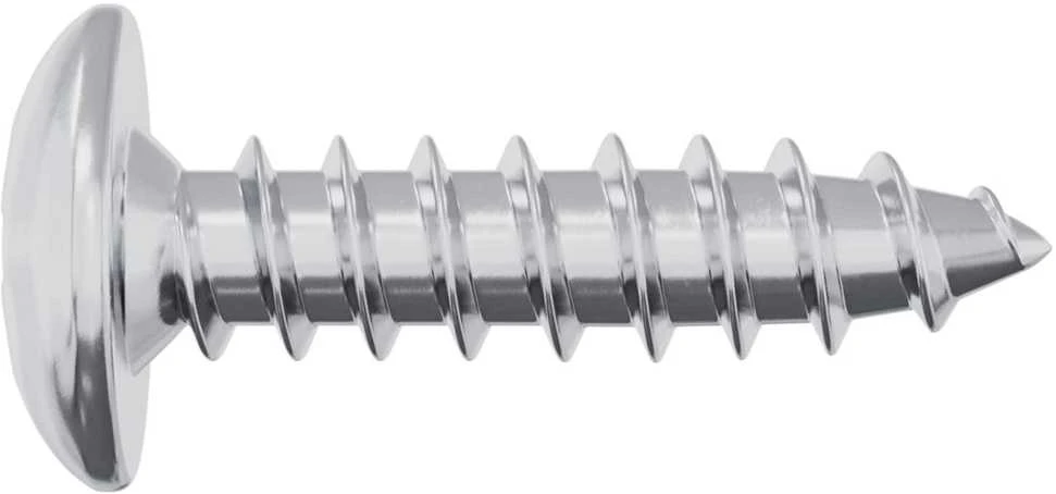 Varžtas 2 vnt. Sidabro M4 x 16 mm Plienas