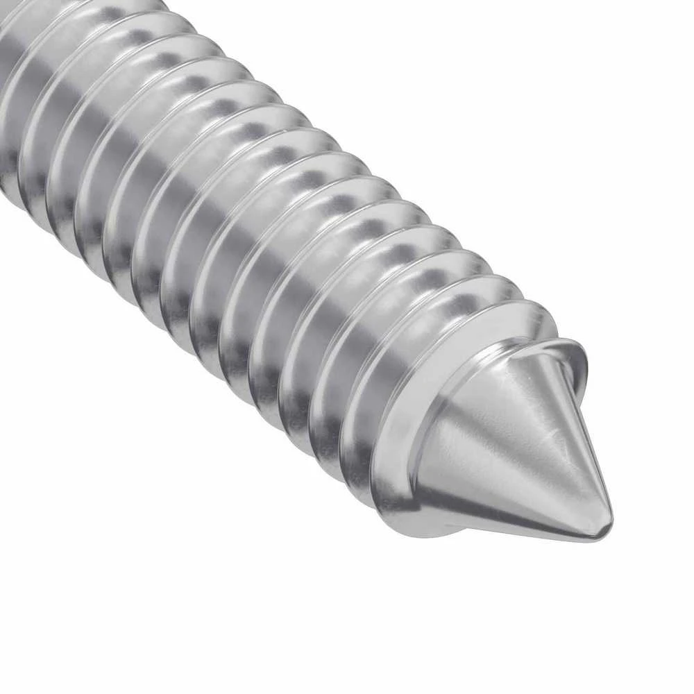 Varžtas 2 vnt. Sidabro M6 x 100 mm Plienas