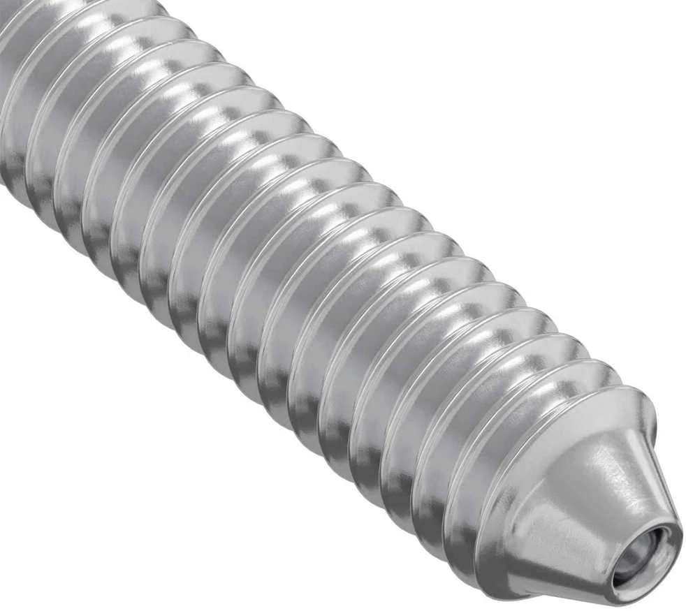 Varžtas 2 vnt. Sidabro M6 x 120 mm Plienas