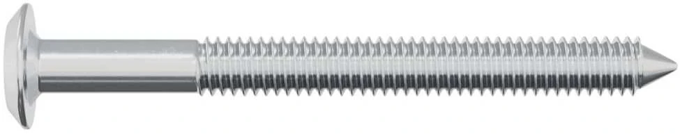 Varžtas 2 vnt. Sidabro M6 x 60 mm Plienas