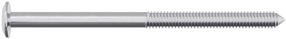 Varžtas 2 vnt. Sidabro M6 x 85 mm Plienas