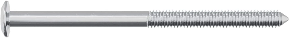 Varžtas 2 vnt. Sidabro M6 x 85 mm Plienas