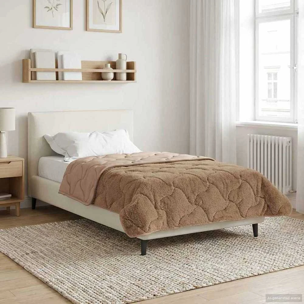 Vasaros antklodė 140 x 220 cm Vasara Taupe Kvėpuojantis