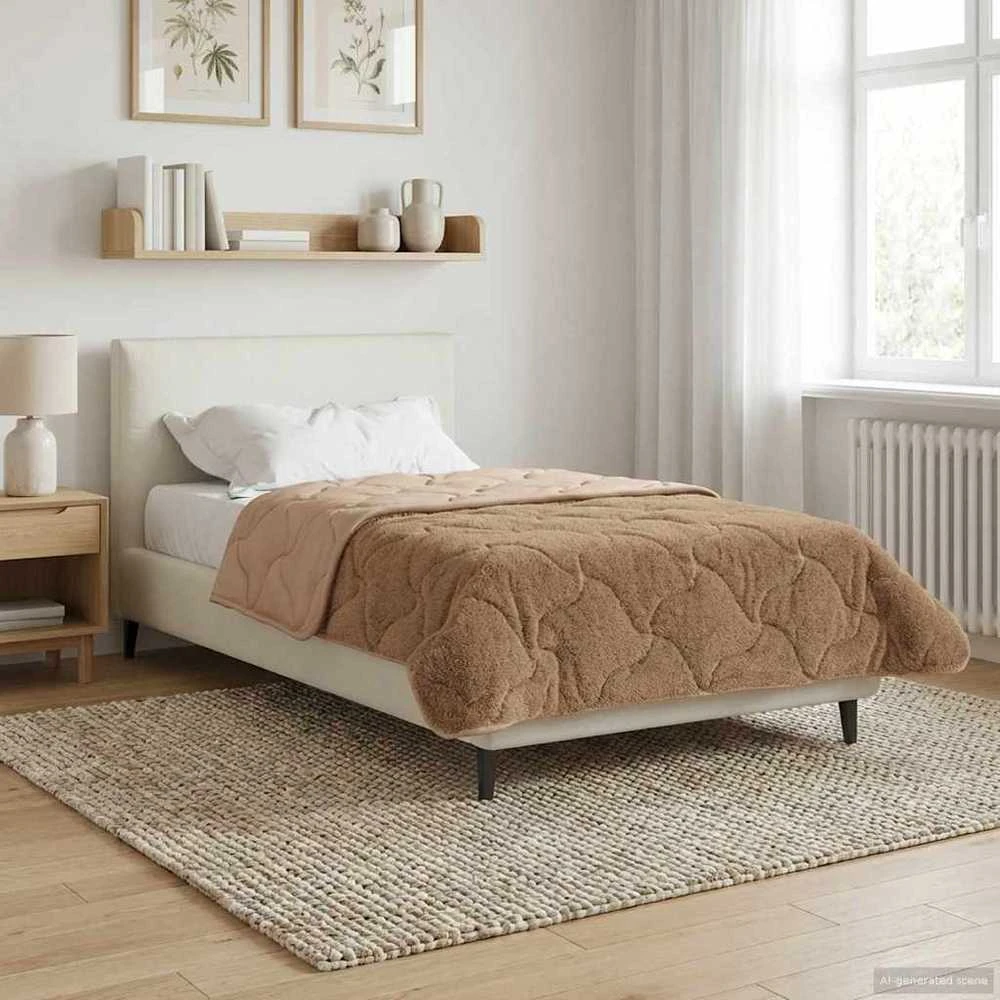 Vasaros antklodė 140 x 220 cm Vasara Taupe Kvėpuojantis