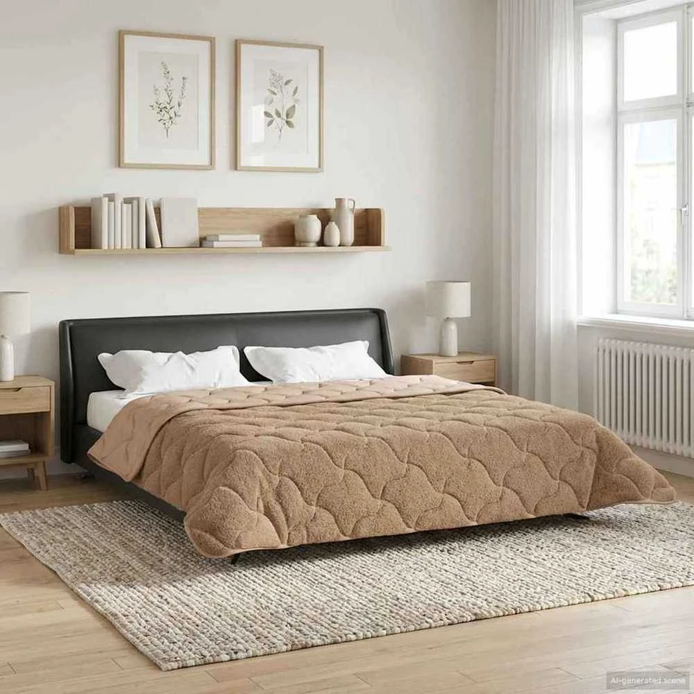 Vasaros antklodė 200 x 220 cm Vasara Taupe Kvėpuojantis