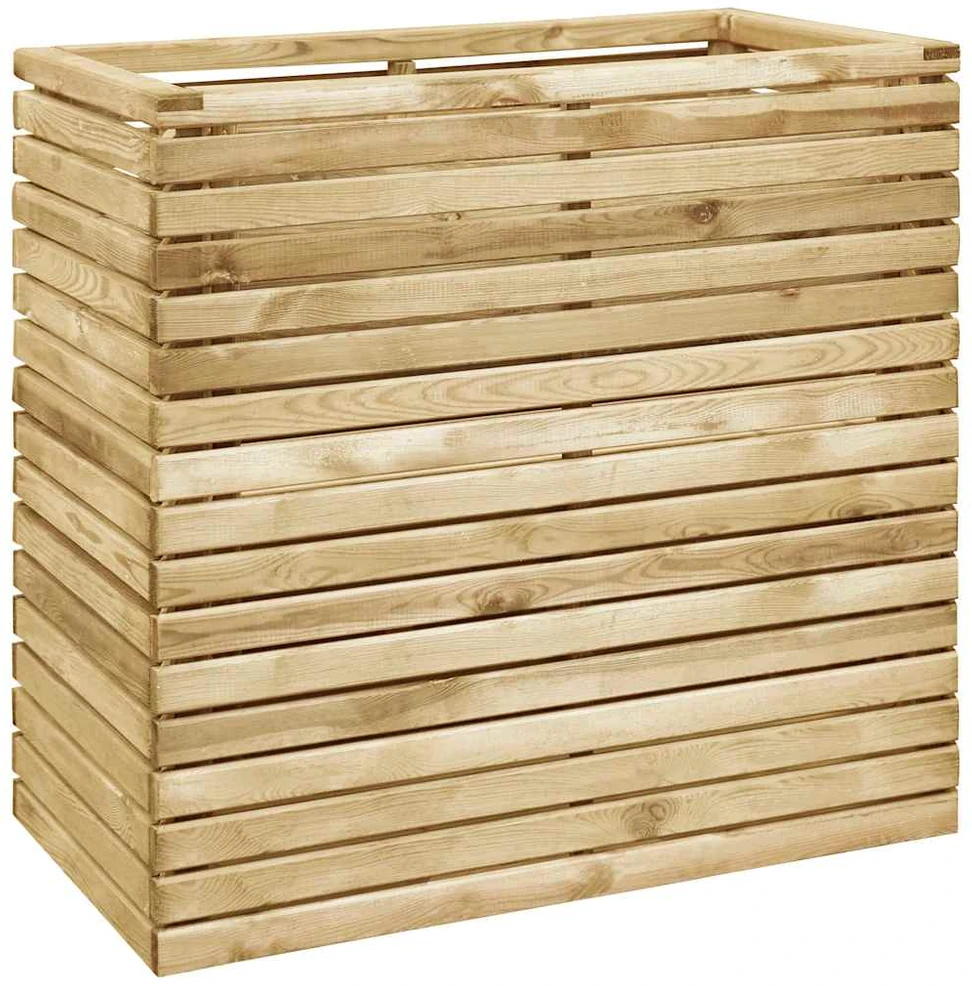 Vazonas gėlėms, 100x50x100cm, impregnuota pušies mediena