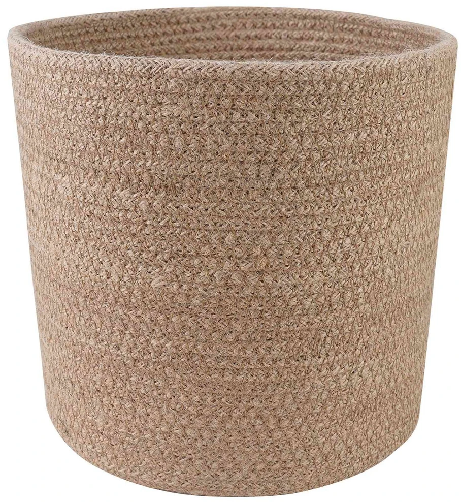 Vazonų rinkinys 2 vnt. Natūrali Ø 21 x 21 cm 100% Tossa Džiutas
