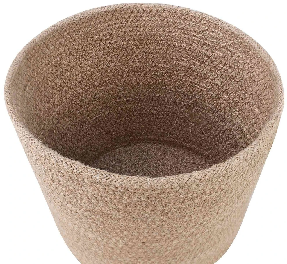 Vazonų rinkinys 2 vnt. Natūrali Ø 21 x 21 cm 100% Tossa Džiutas
