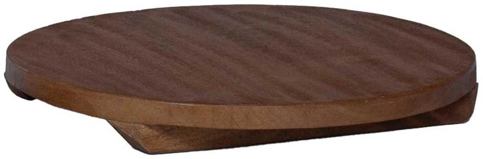 Vazonų stalas 3 vnt. Natūrali 29 x 29 x 3,5 cm Mahogany Medis
