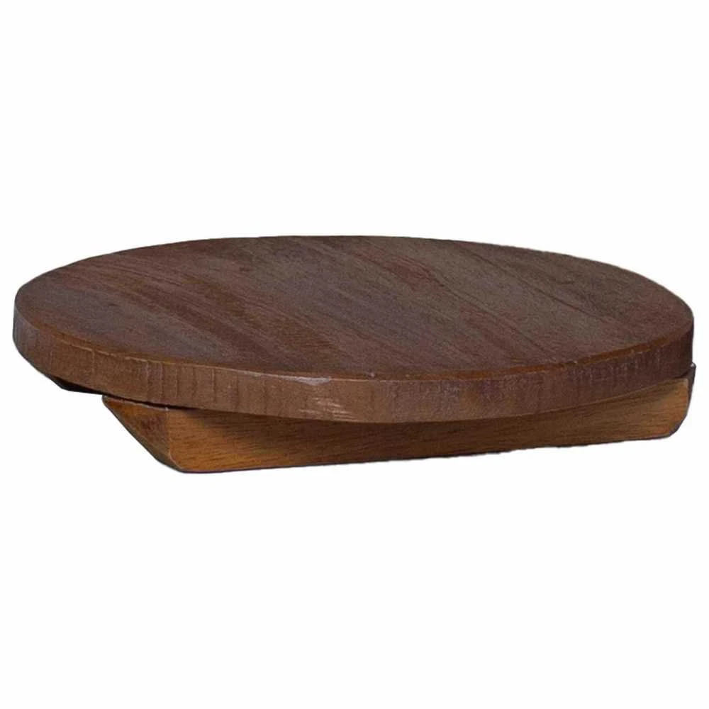 Vazonų stalas 3 vnt. Natūrali 29 x 29 x 3,5 cm Mahogany Medis