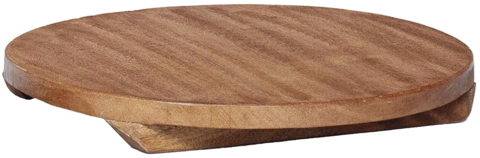 Vazonų stalas 3 vnt. Natūrali 29 x 29 x 3,5 cm Mahogany Medis