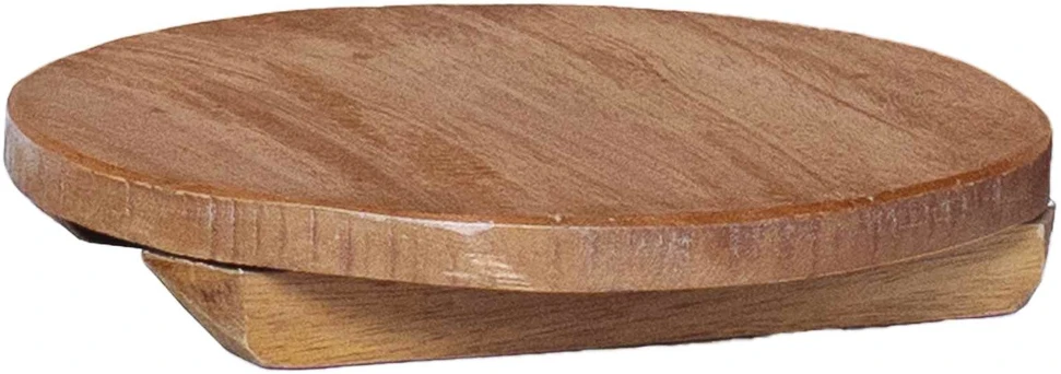 Vazonų stalas 3 vnt. Natūrali 29 x 29 x 3,5 cm Mahogany Medis