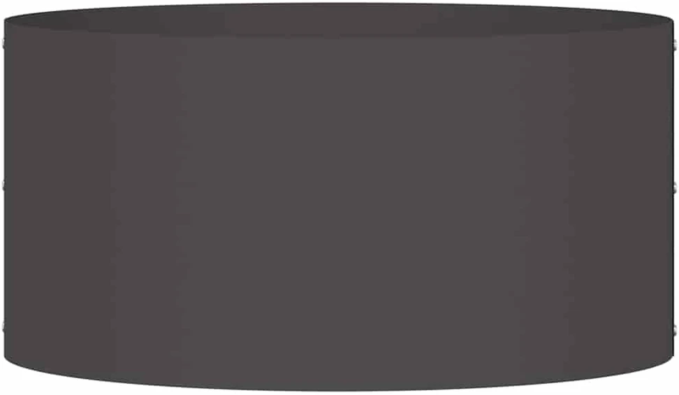Vazonų žiedas Juoda 40 x 40 x 20 cm Šaltai valcuotas plienas