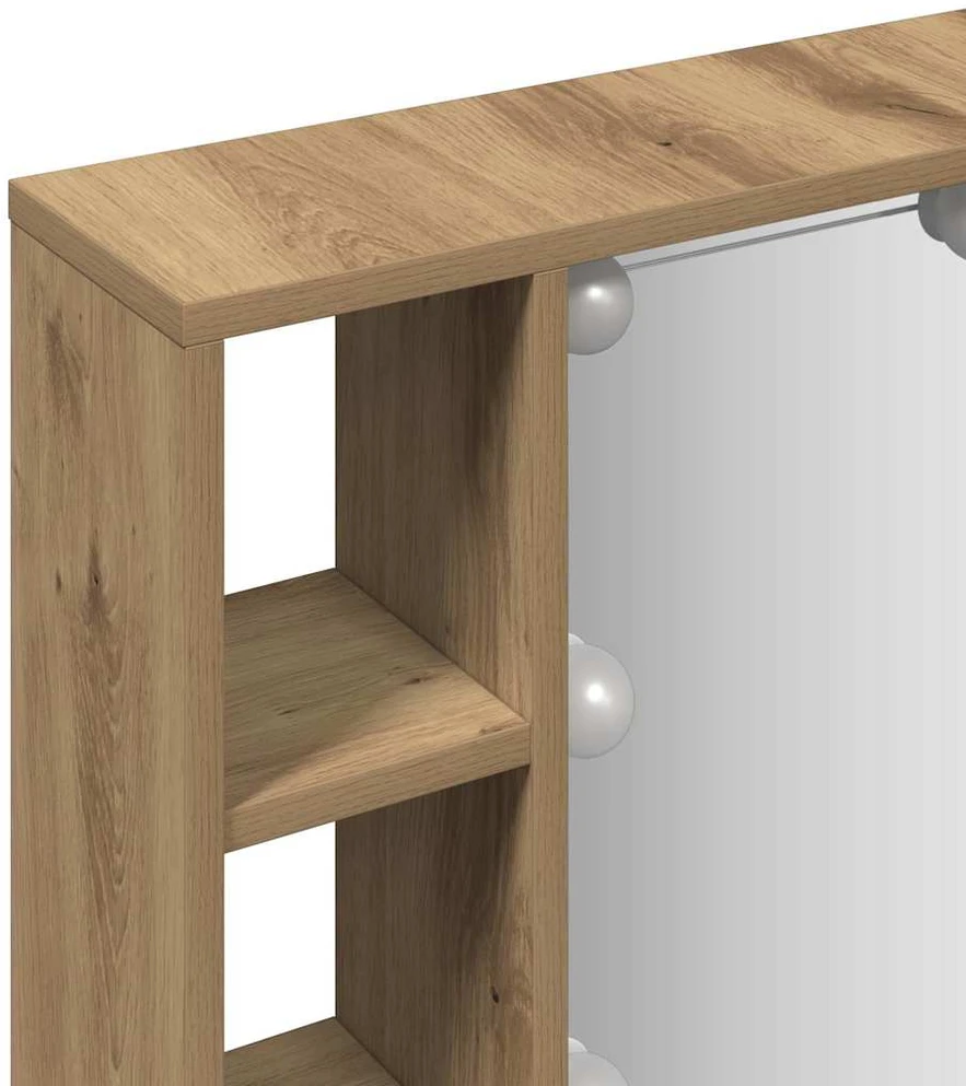 Veidrodinė spintelė su LED apšvietimu, artisano, 76x15x55cm
