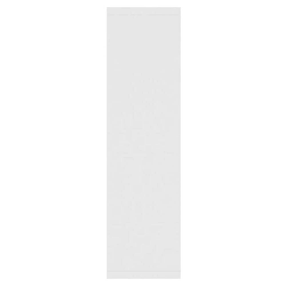 Veidrodinė spintelė su LED apšvietimu, balta, 76x15x55cm