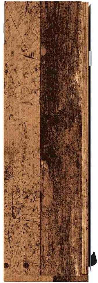 veidrodinė spintelė vonios kambariui sena mediena 64x20x66,5 cm