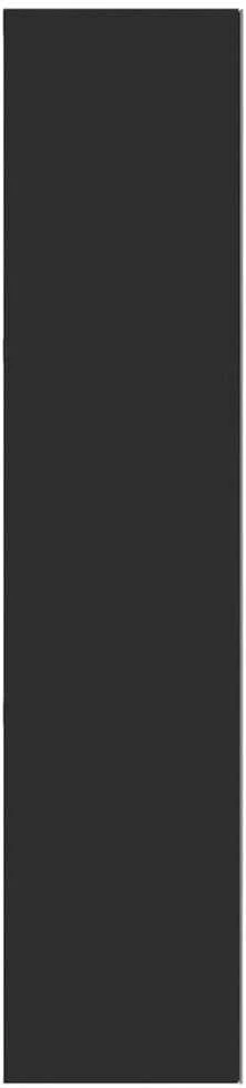 Veidrodinė vonios spintelė, antracito spalvos, 60x15x75cm, MDF