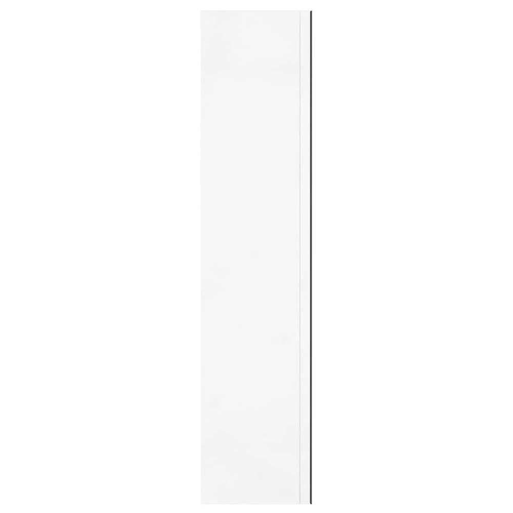 Veidrodinė vonios spintelė, balta, 60x15x75cm, MDF, blizgi