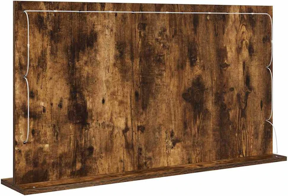 Kosmetinis veidrodis Rūkyta ąžuolas 100 x 55 x 18 cm